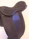 Isl�ndersadel, T�lt & Trail (ny/ubrugt) - 18" i nubuck  skind- tursadel m/godt s�de - mellem store kn�puder. Til heste m/lsvaj. 